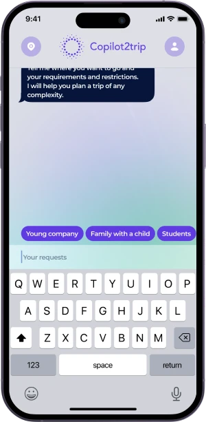 App preview in iPhone